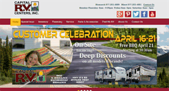 Desktop Screenshot of capitalrv.com